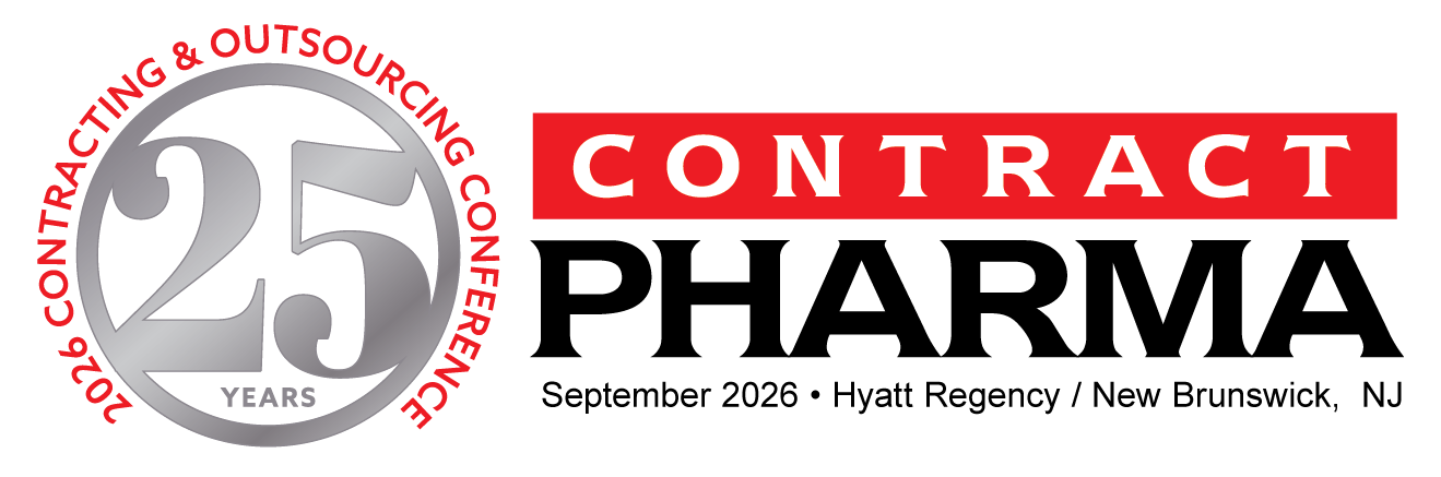 Contract Pharma 2026 Contracting & Outsourcing Conference, 25 Years logo
